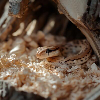 Натуральна деревна підстилка Aventerra Sweden SNAKEEY Wood Tiny 4 л для гризунів і змій