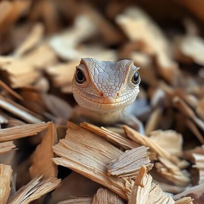 Натуральна деревна підстилка Aventerra DRAGOON Beech Large 4л для рептилій, павуків і гризунів