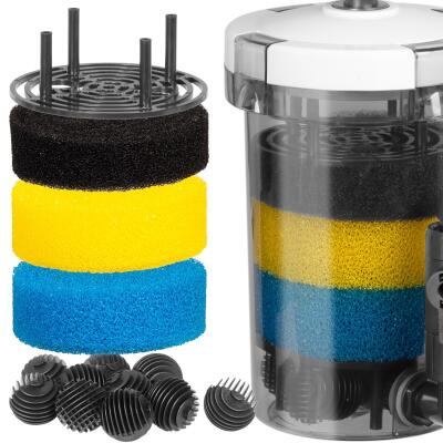 Зовнішній префільтр для акваріума Kruger Meier FlowPure Pro 1600 (16/22 мм) — 1.6 л