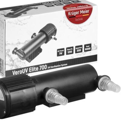 Стерилізатор Kruger Meier VeroUV Elite 700 7W для акваріумів до 300 л і ставків до 6000 л
