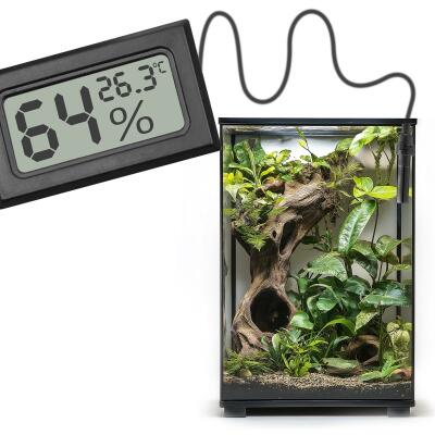 Цифровий термометр-гігрометр Kruger Meier Elonipac LCD з датчиком на кабелі 200 см