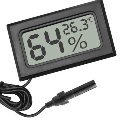 Цифровий термометр-гігрометр Kruger Meier Elonipac LCD з датчиком на кабелі 200 см