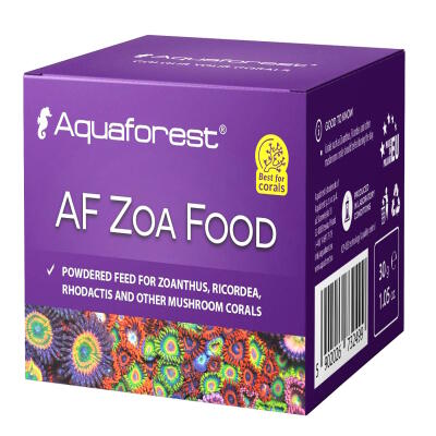 Корм для коралів Zoanthus, Ricordea та mushroom Aquaforest AF Zoa Food 30г