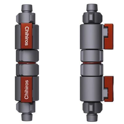 Кран подвійний швидкознімний Chihiros Double Tap 16/22мм для зовнішніх фільтрів
