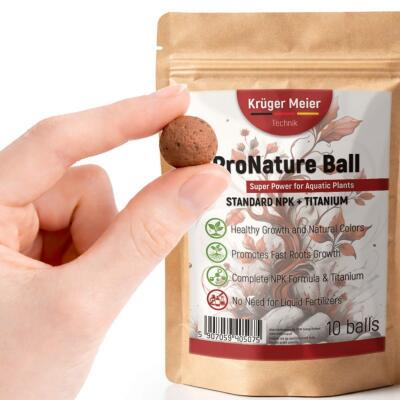 Питательные шарики Kruger Meier ProNature Ball 10 для аквариумных и террариумных растений