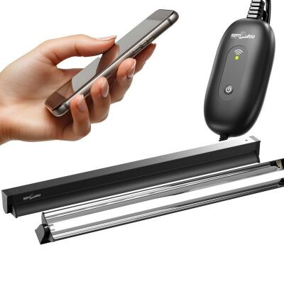 Светильник с лампой T5 Repti-Zoo Lighting Combo Smart KIT 10.0 UVB 24W 57.5 см (ZAT2824ST) для рептилий