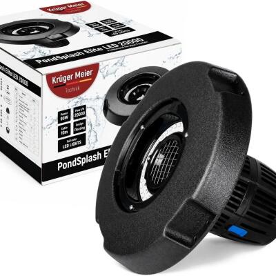 Фонтан, аэратор для пруда Kruger Meier PondSplash Elite LED 40000 с LED-подсветкой 40000 л/ч