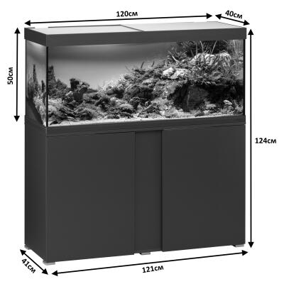 Акваріумний комплект Eheim vivaline LED 240 1x16.3W (LED)  антрацитовий з тумбою (0613069)