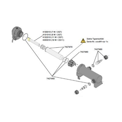 Стерилізатор ставковий Eheim CLEARUVC-7 (5300010)